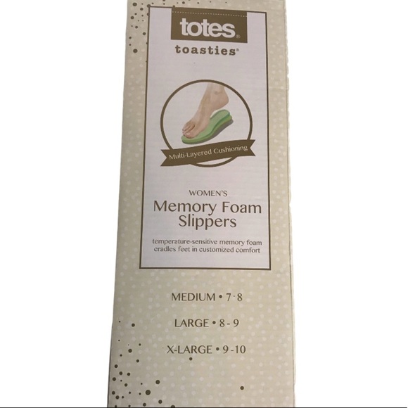 Totes Toasties Memory Foam Slippers - Picture 12 of 14